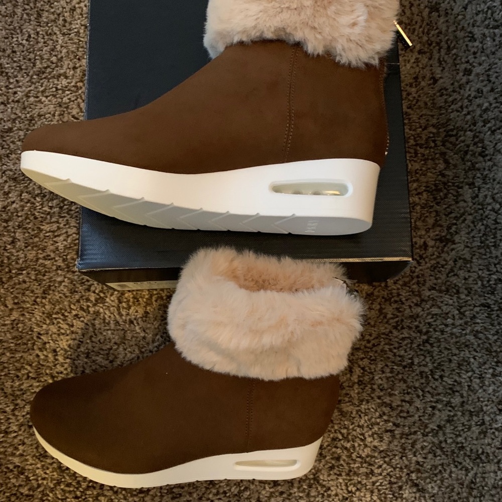 Abri wedge bootie for DKNY